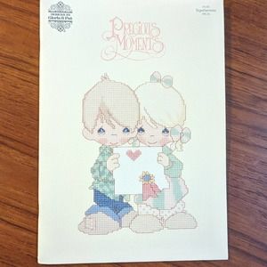 Precious Moments Togetherness Cross Stitch Pattern Book